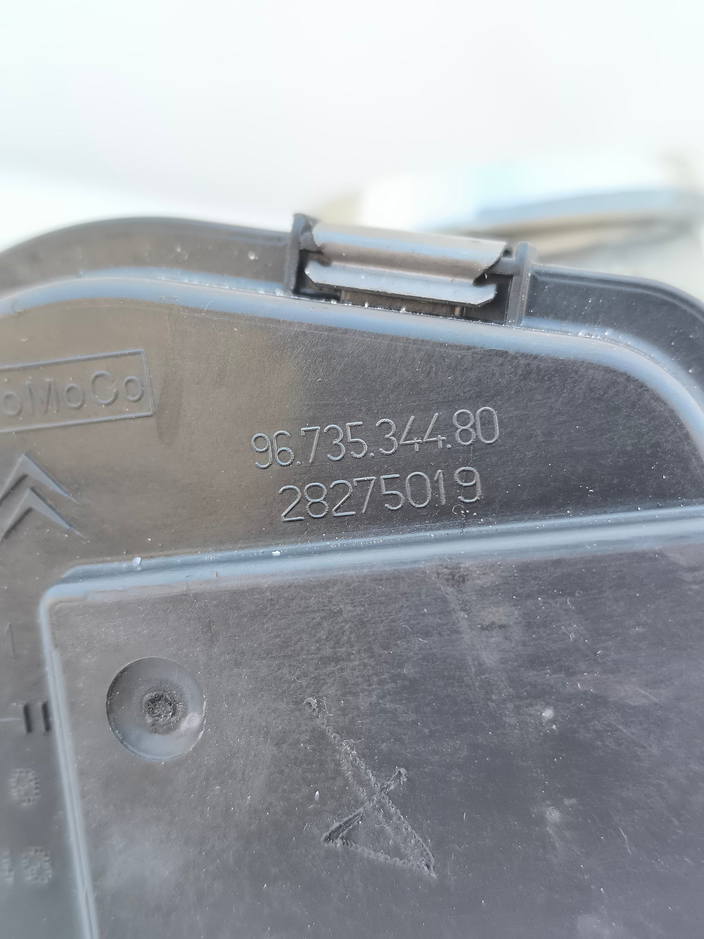 Drosselklappe Peugeot 208 1.4 D Baujahr 2012 Teilenummer 9673534480 ecoAG7121