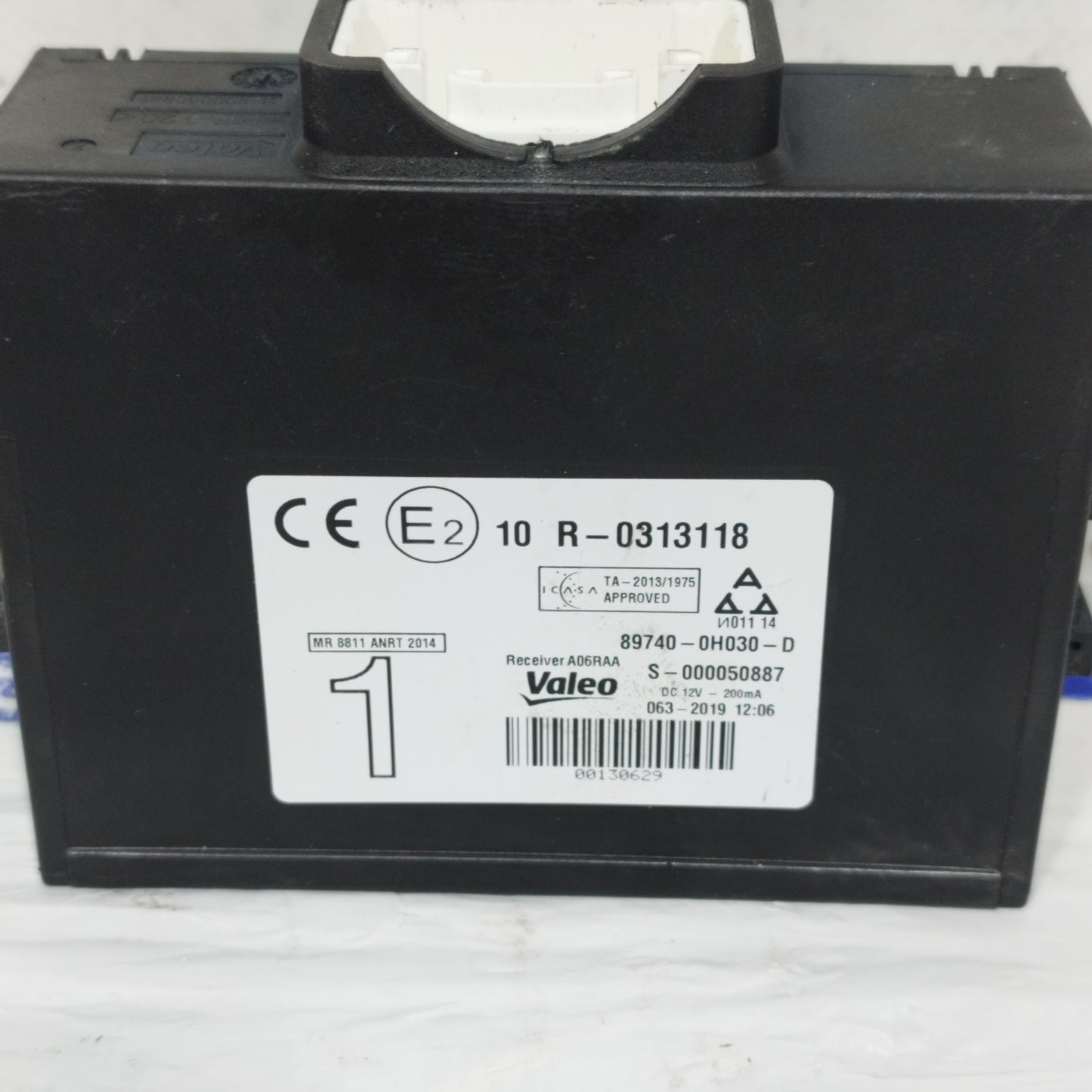 Zündkit Peugeot 108/Toyota Aygo 1.0B 2017 Teilenummer: 89661-0H560 ecoAC11150