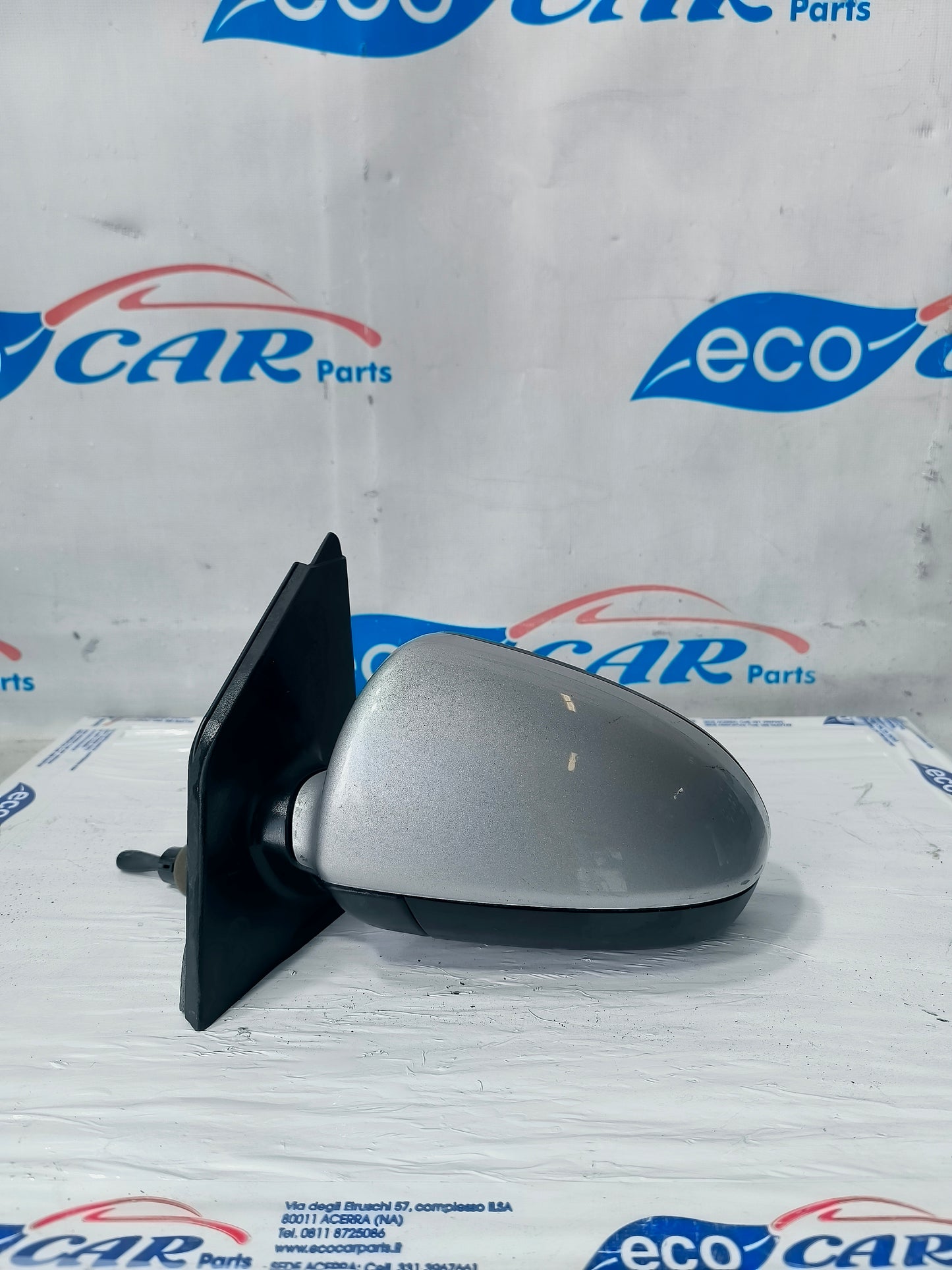 Manual left mirror Smart 451 grey ecoAG6300