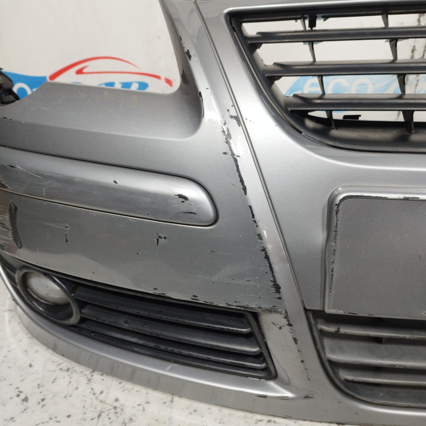 Front bumper grey Volkswagen Polo 2008 ecoAC10451