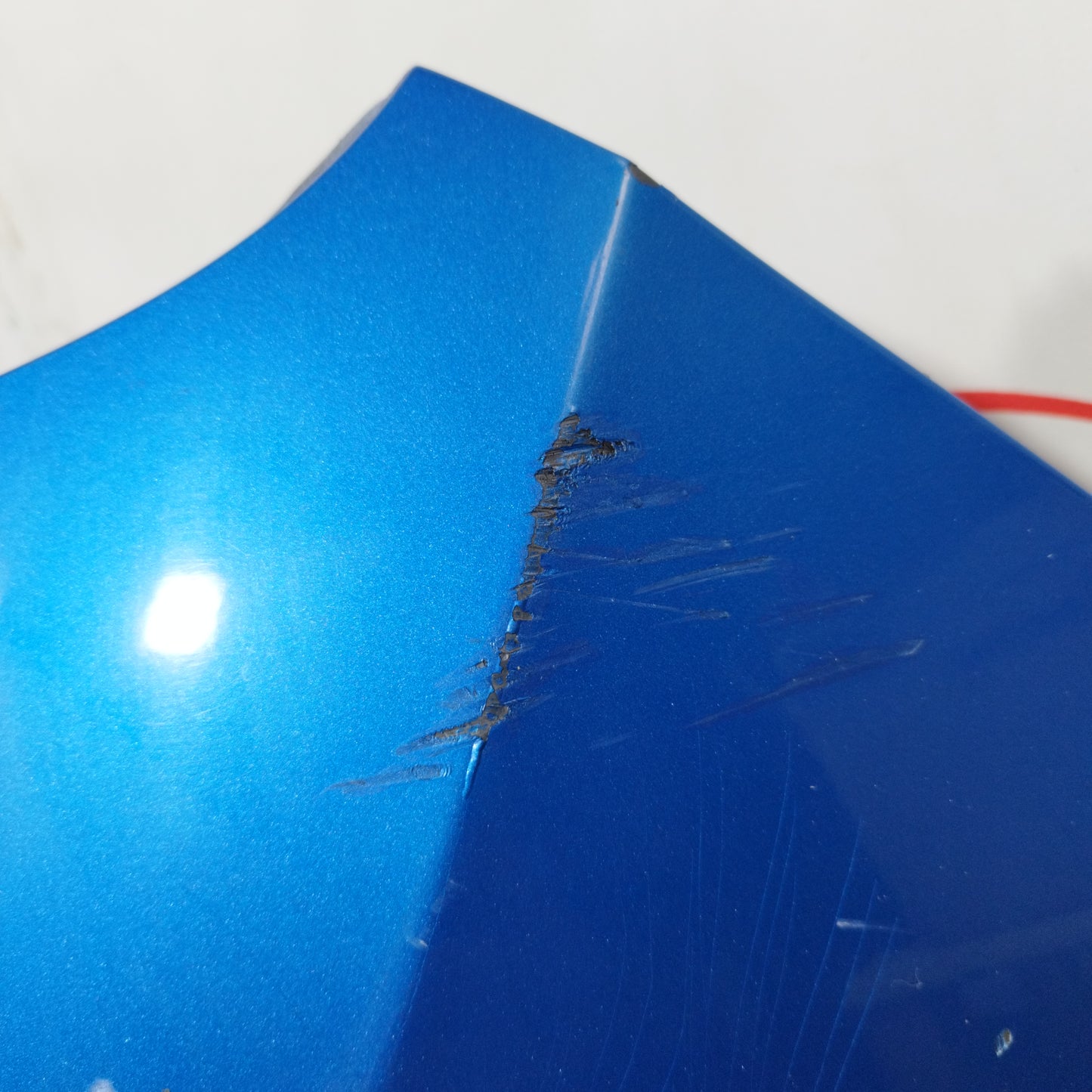 Heckstoßstange in Elektrischblau für Hyundai i10 2008 ecoAC9783