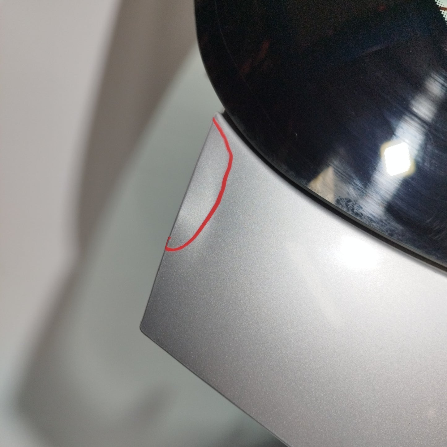 Portellone posteriore grigio argento Peugeot 208 2015 ecoAC11265