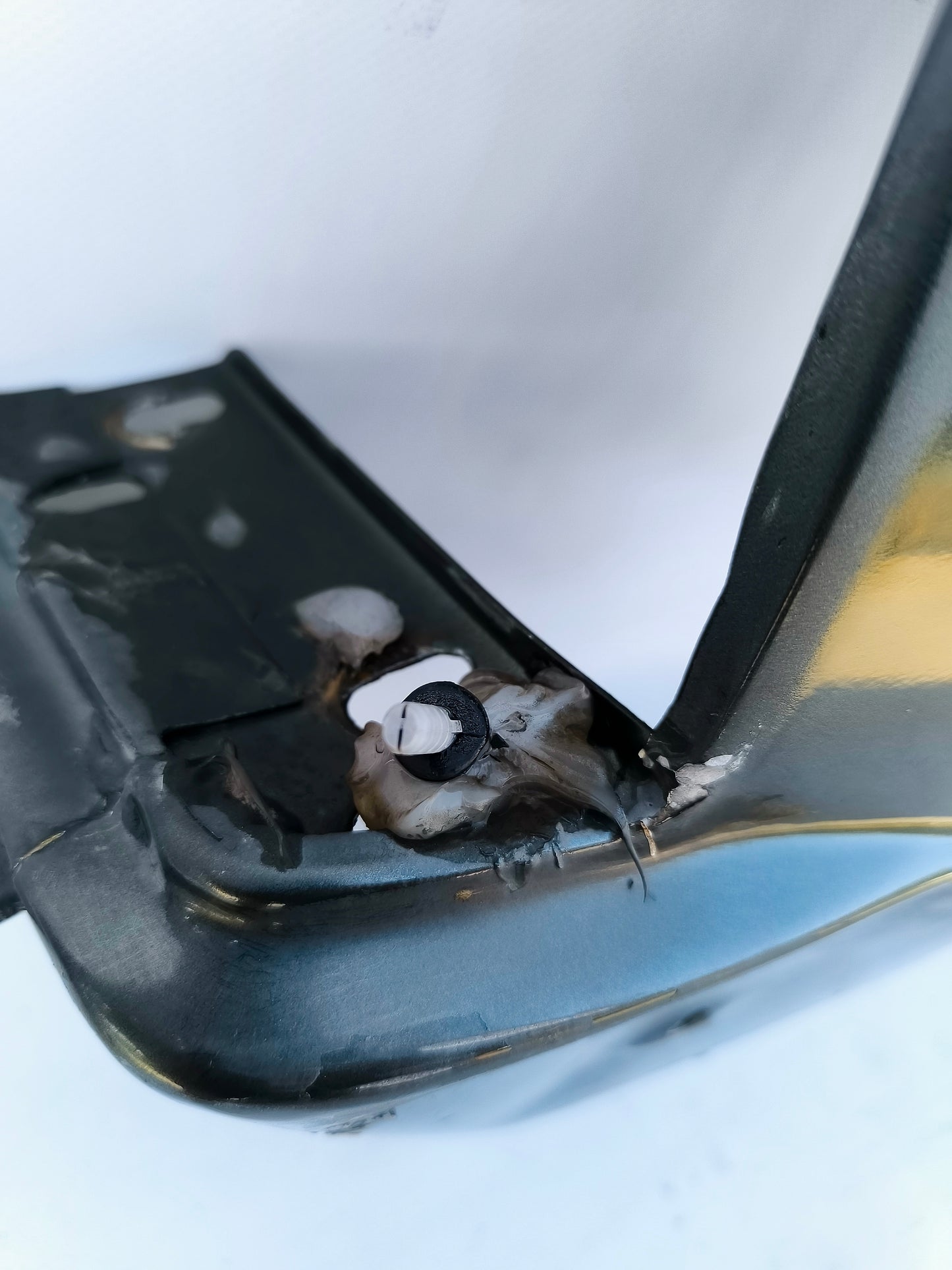 Parafango sx verde scuro Land Rover Range Rover Classic anno 1990 ecoAG7181