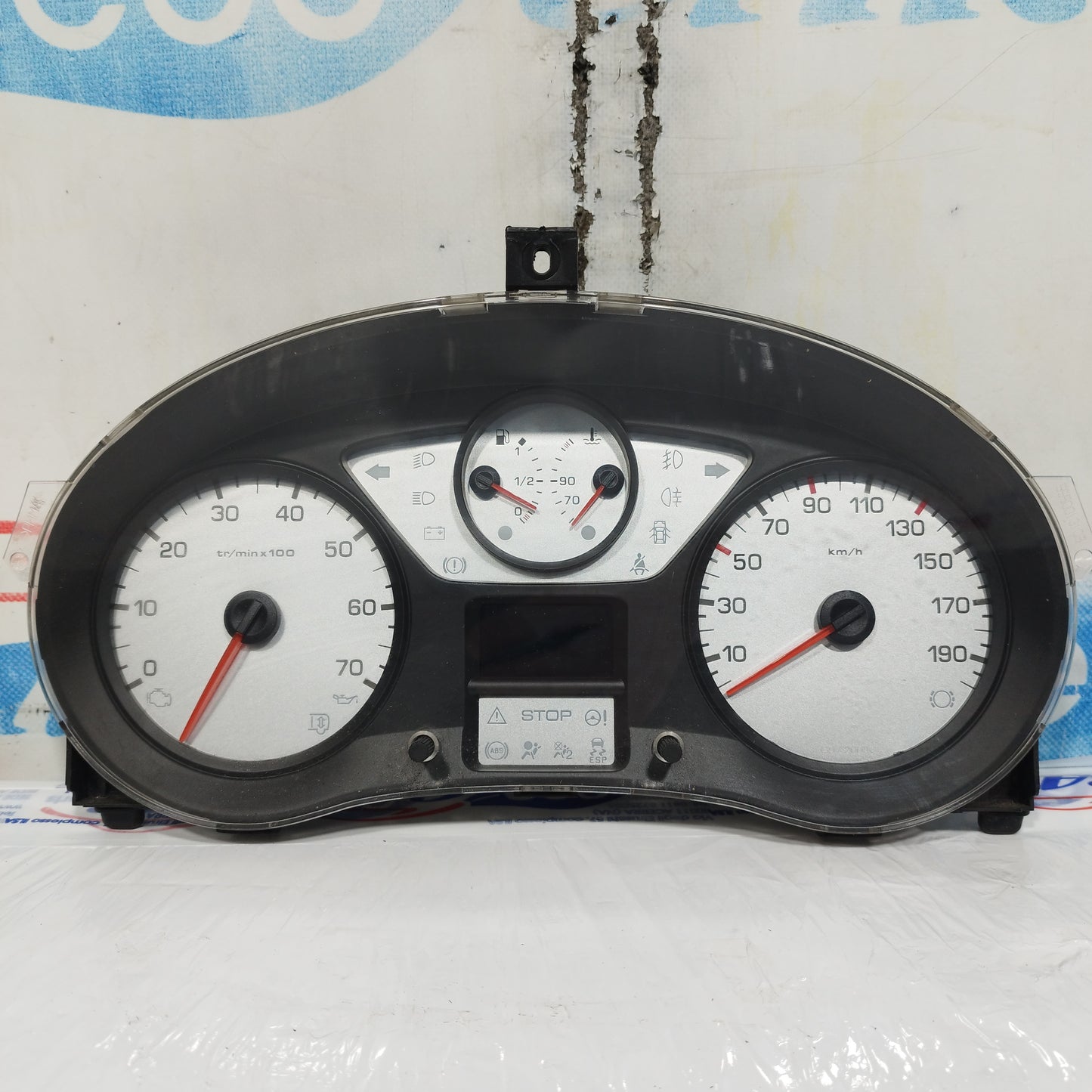 Instrument Cluster Fiat Scudo 1.6 HDI 2008 Code: 5550013101 ecoAC10960