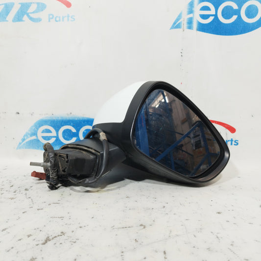 Electric mirror front right white Citroen C3 2013 7 wires 2 pins ecoAC9555