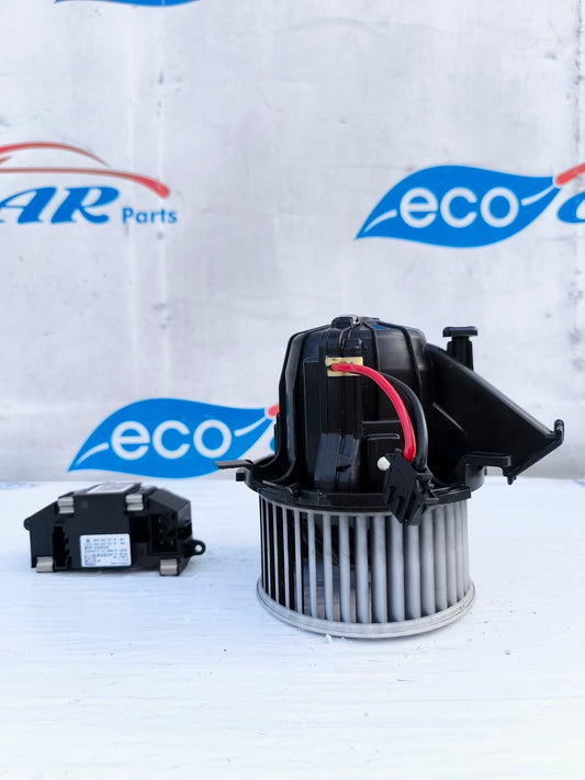 Audi A4 B8 Fahrgastraumheizungslüfter komplett mit Widerstandscode: U0852003 ecoAG5750