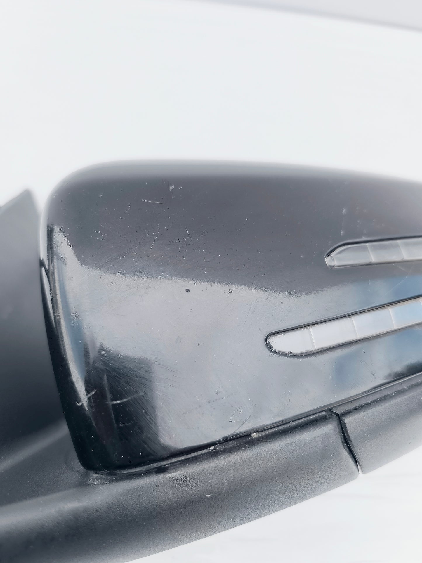 Schwarzer elektrischer Außenspiegel links für Mercedes A-Klasse W176, 7-adrig, ecoAG6533