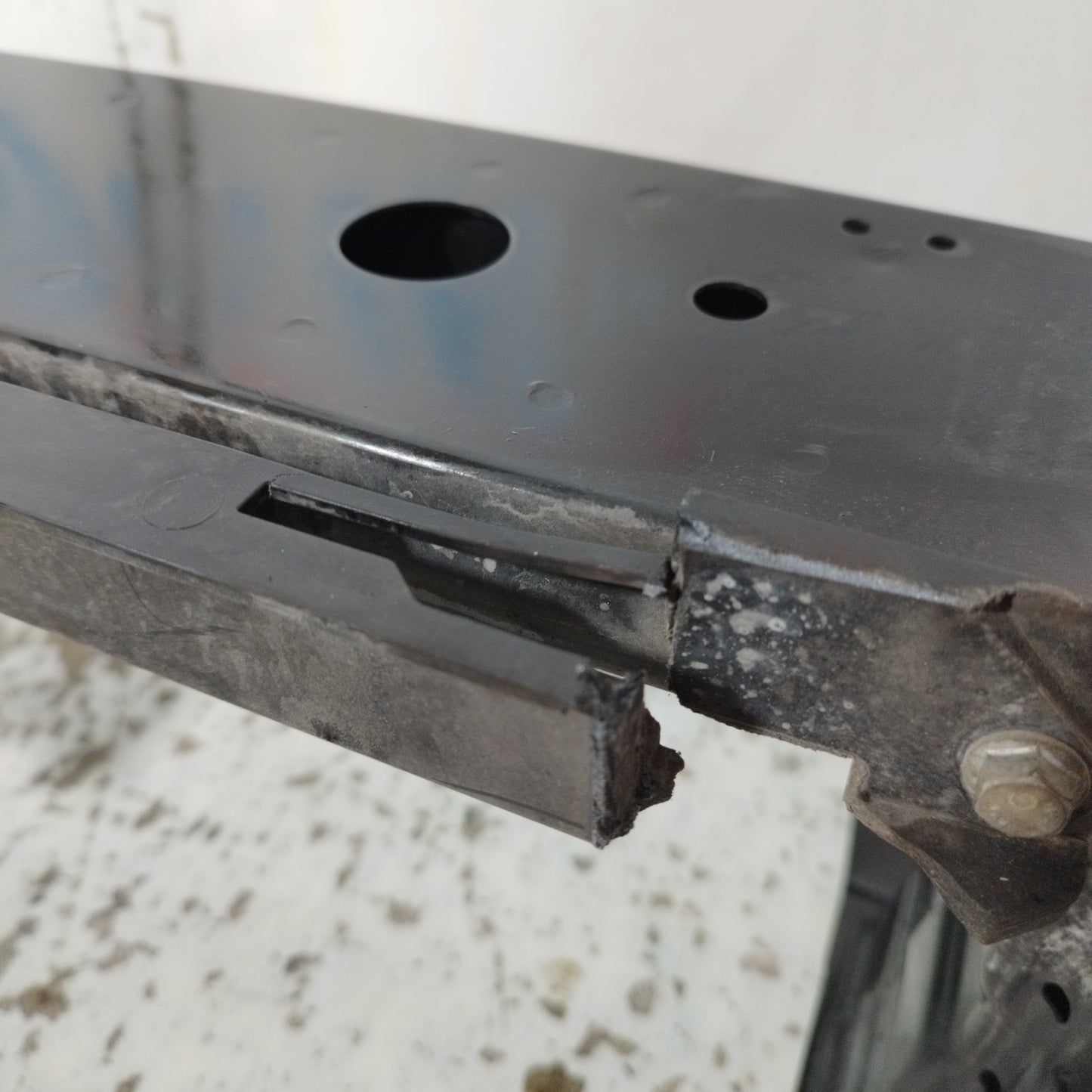 Schwarze Frontverkleidung Smart ForFour 453 2014 ecoAC10730