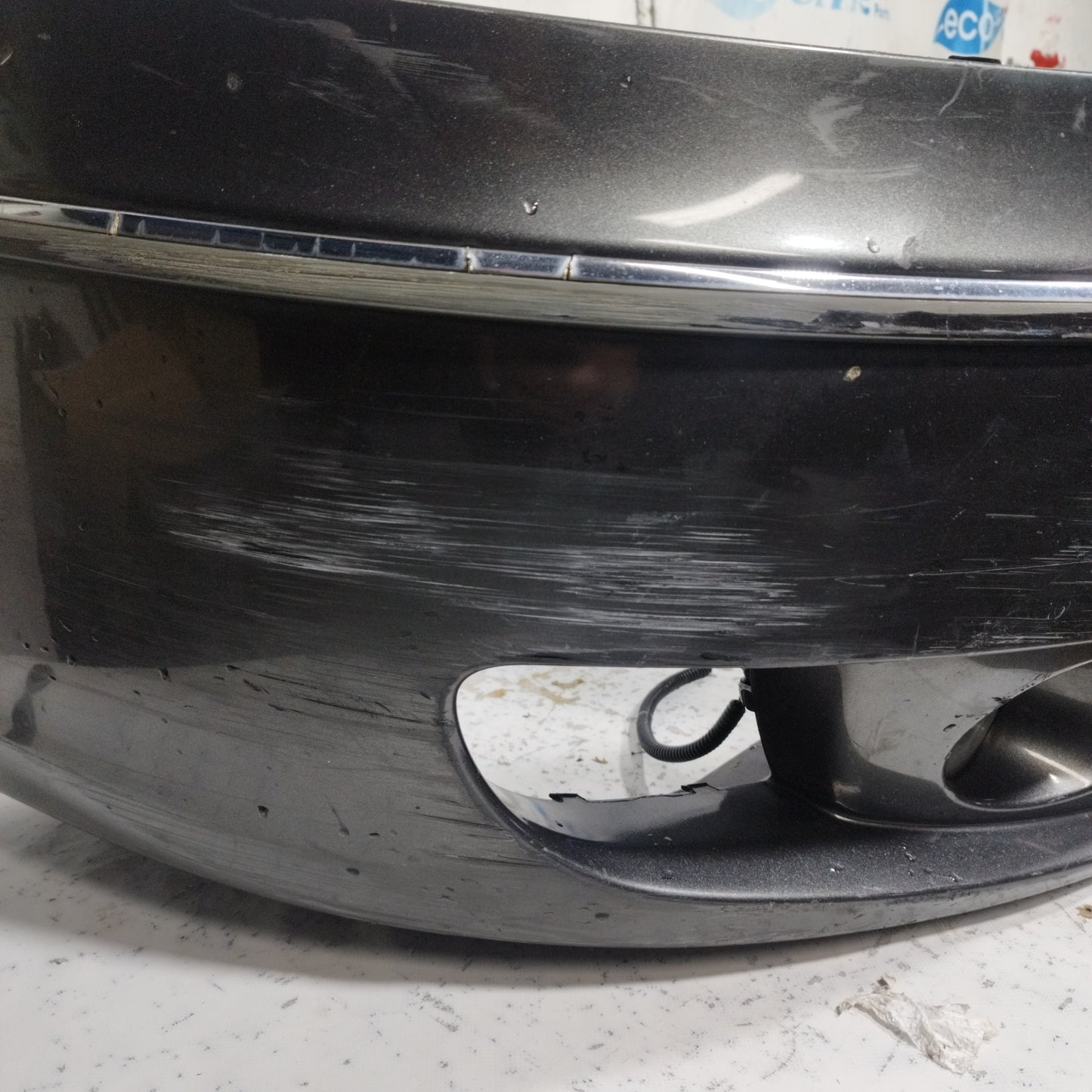 Black front bumper Fiat Croma 2005 ecoAC10694