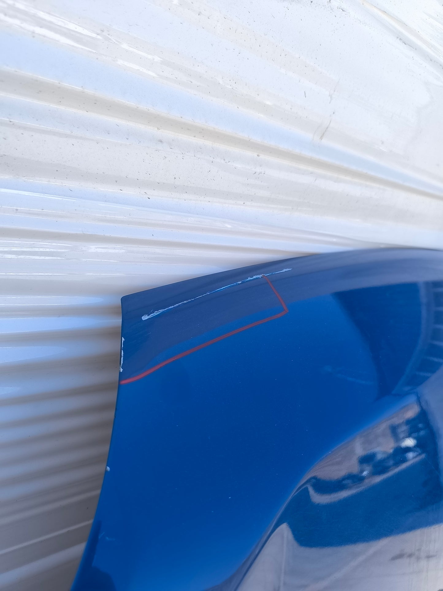 Cofano Fiat Doblò anno 2015-2022 blu ecoAG8338