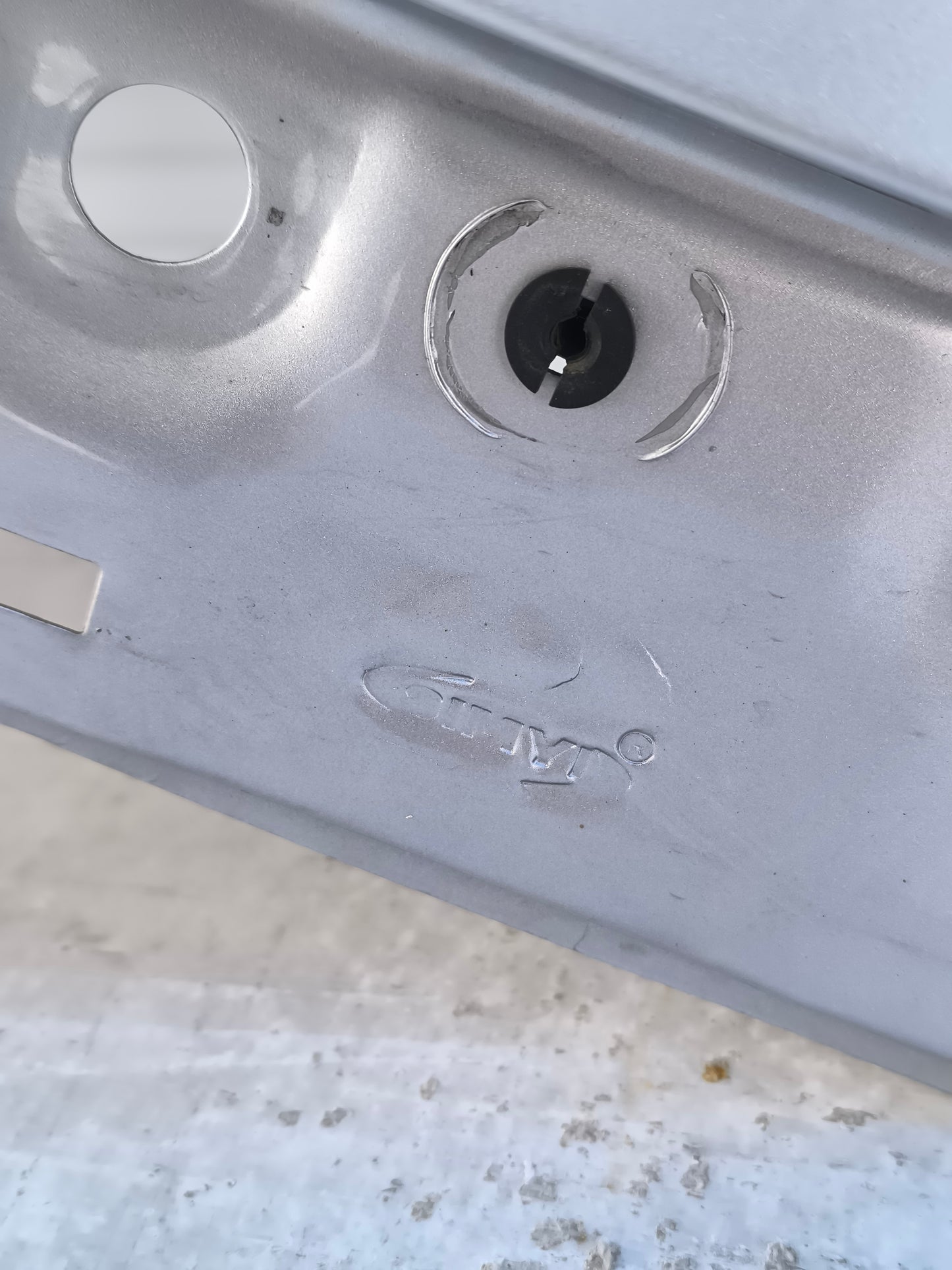 Parafango dx Volkswagen Touran anno 2007 grigio argento ecoAG8116