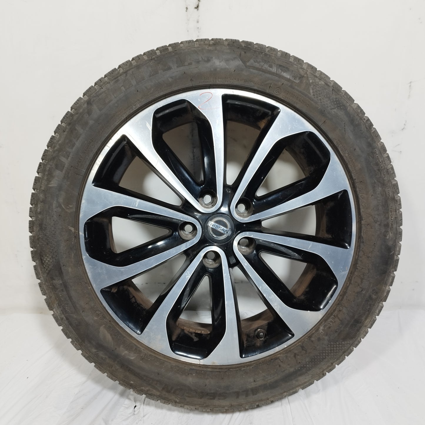 Cerchi in lega con gomme Nissan Qashqai 2012 ecoAC15024