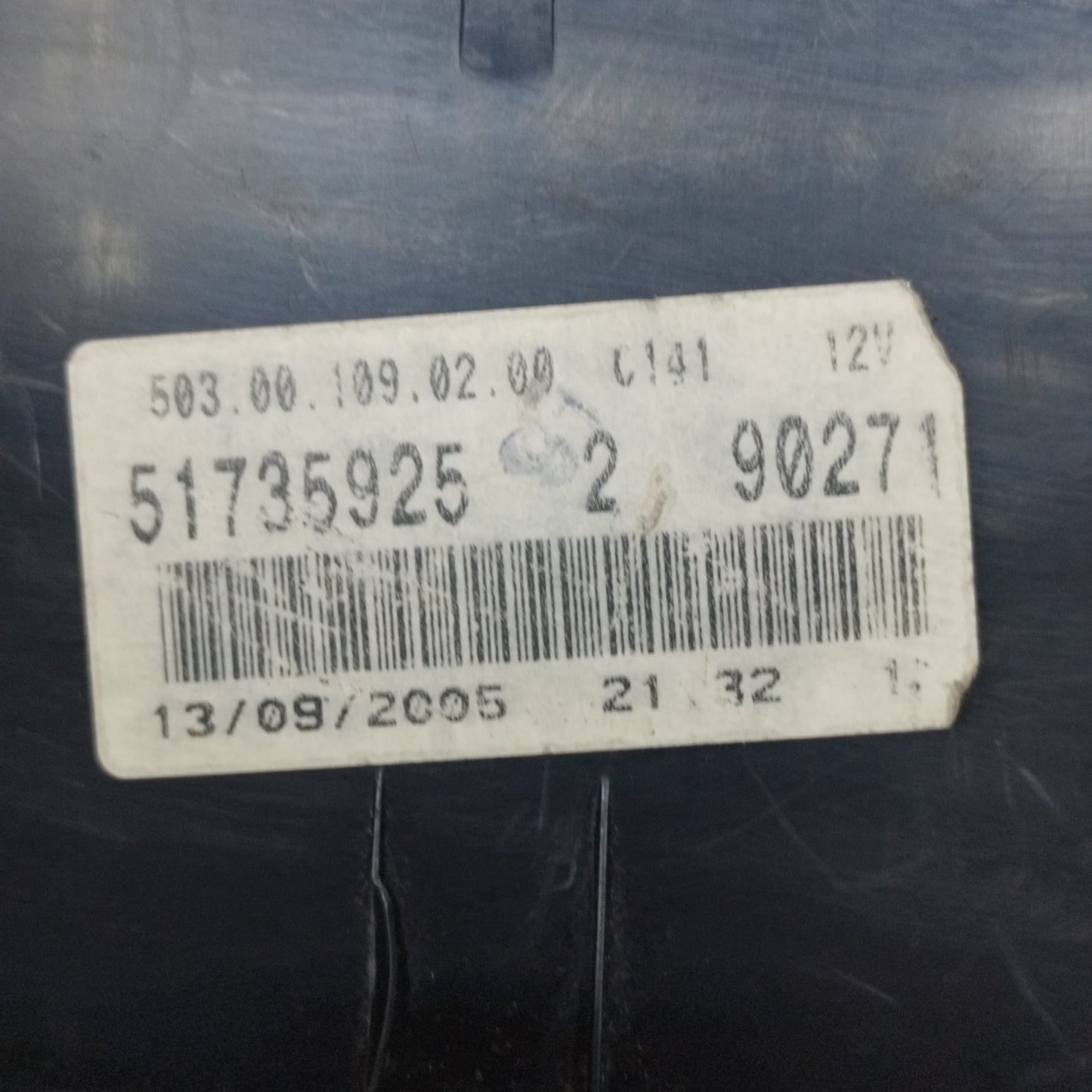 Instrument panel Fiat Croma 1.9 MTJ 120CV 2007 code: 51735925 ecoAC9242