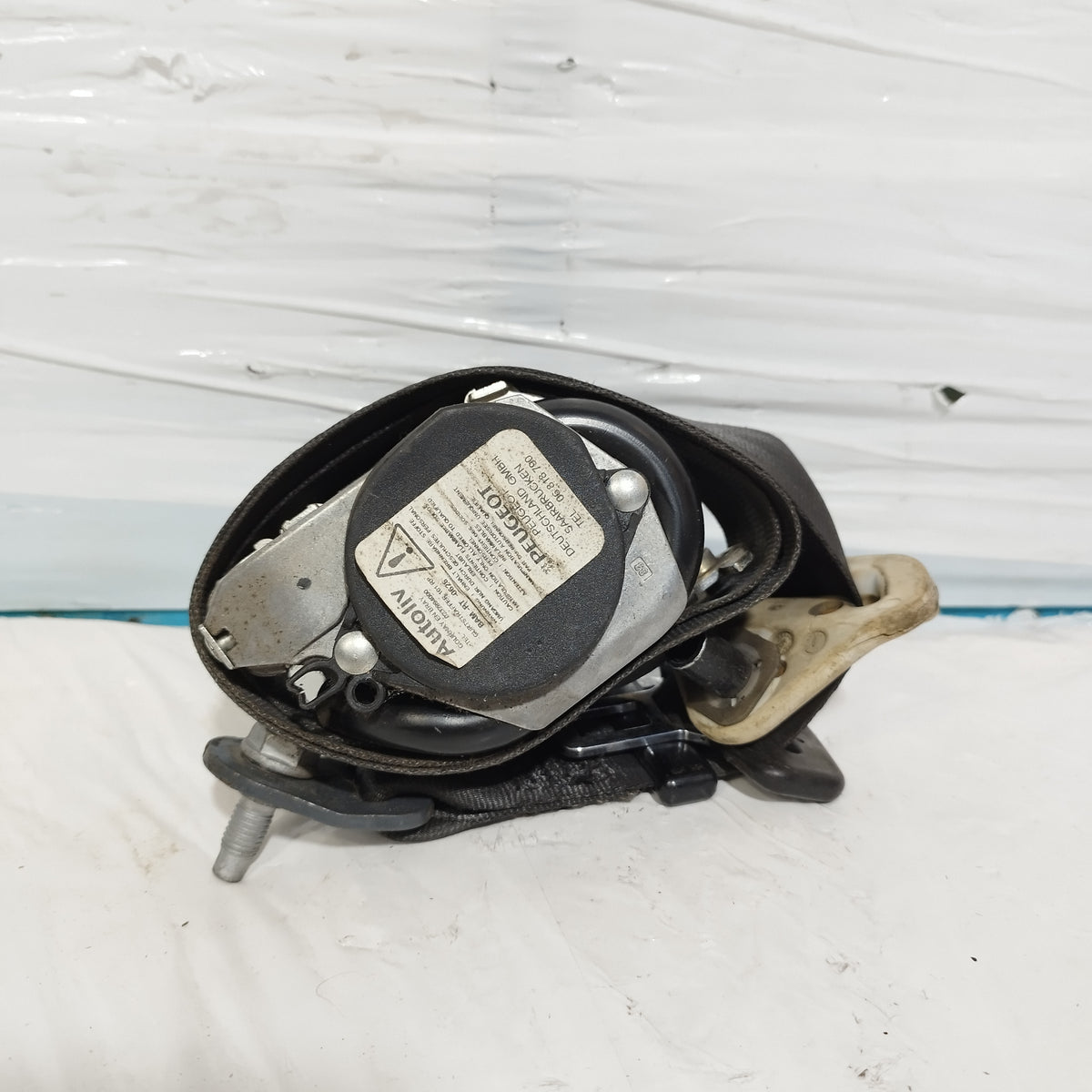 Cintura di sicurezza anteriore sx Peugeot 208 I (CA / CC) 2012-2019 cod: 98030003xx ecoAC17028
