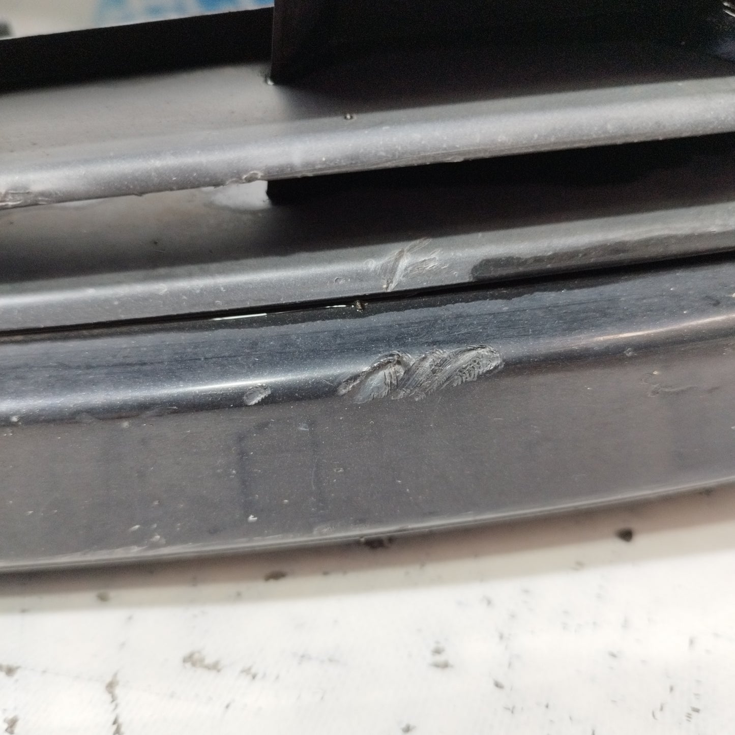 Black Front Bumper Volkswagen Polo 2008 ecoAC10134