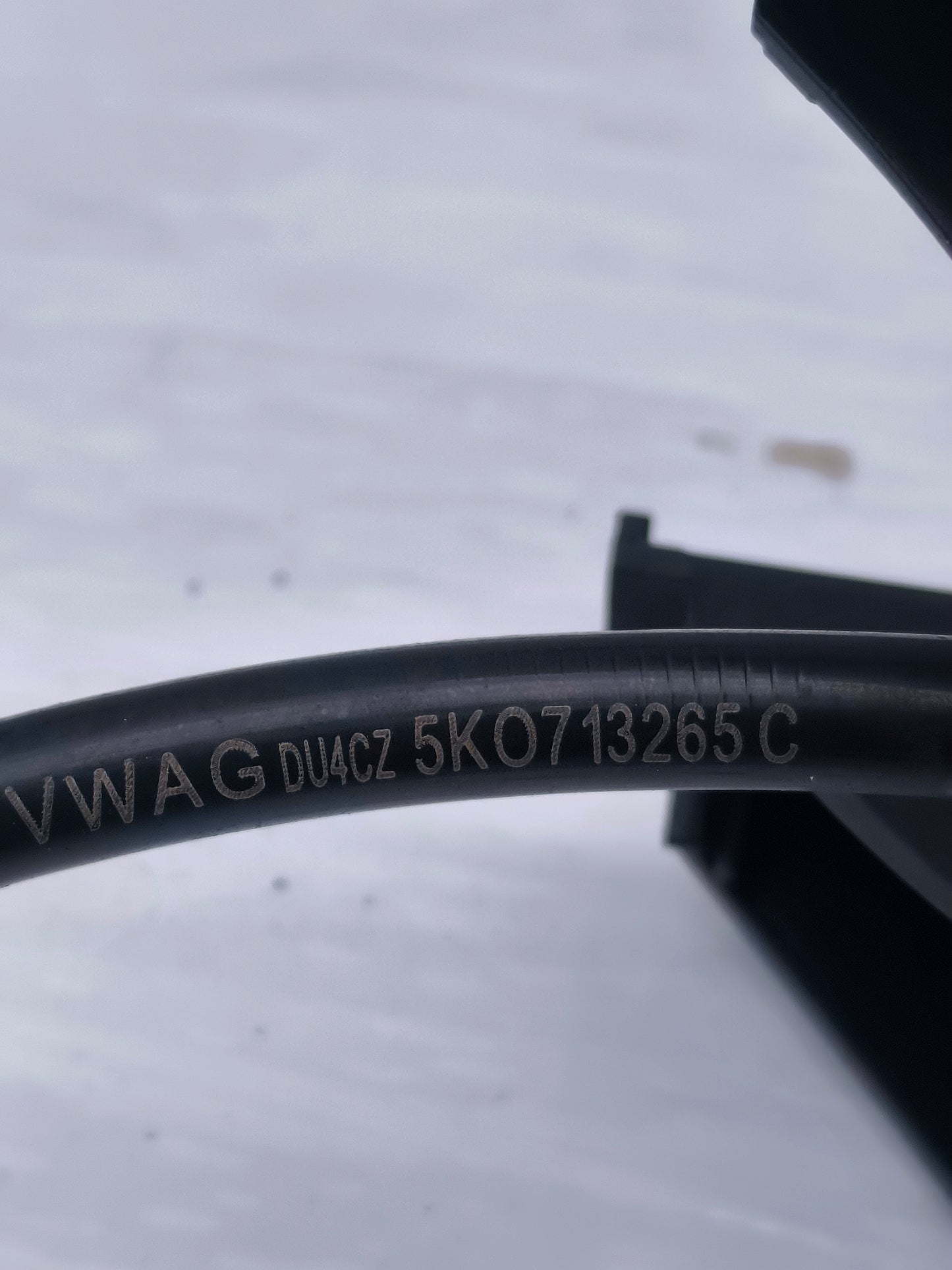 Gear lever with cables Volkswagen Golf 7 1.6 TDI Cod. 5k1713025ah ecoAG6150