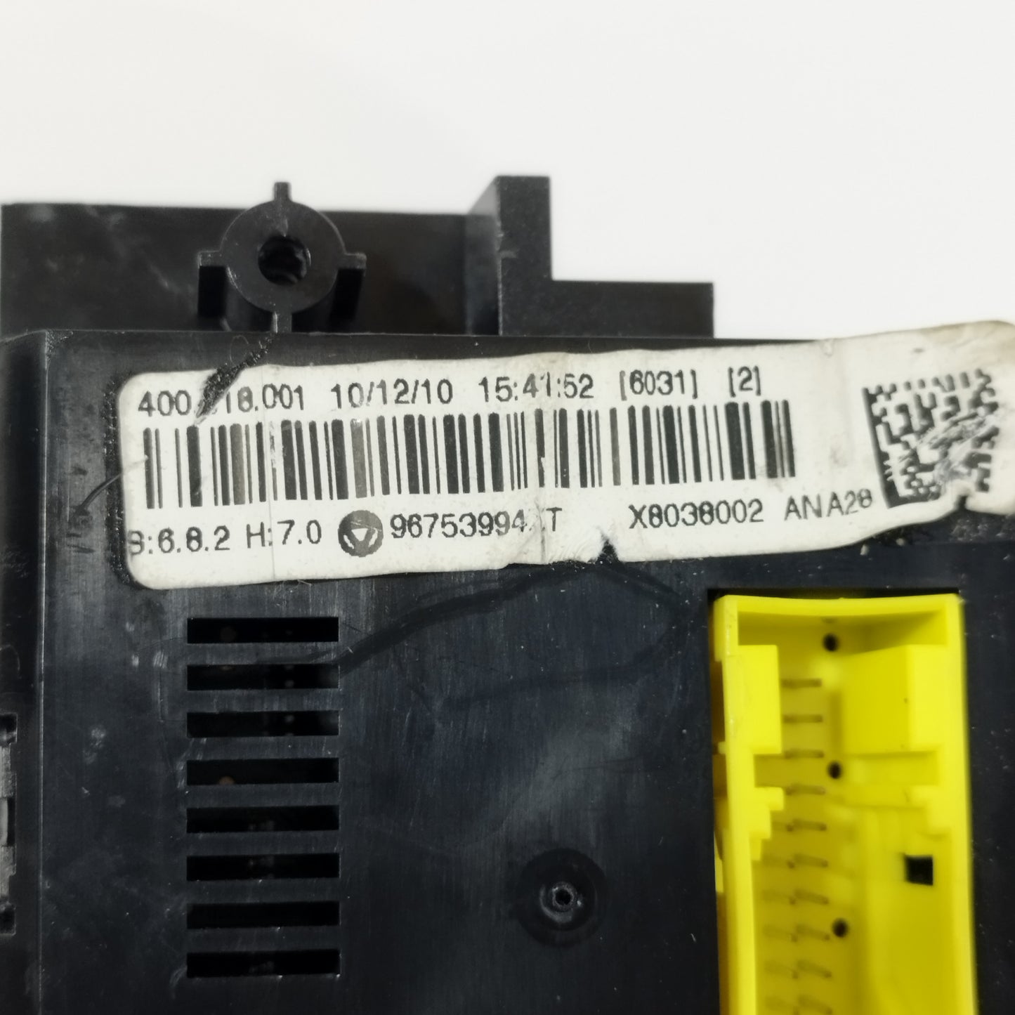 Pulsantiera a/c Citroen DS3 2010 cod: 96753994XT ecoAC14543