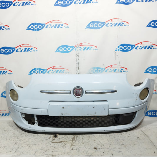 Light blue front bumper Fiat 500 2009 ecoAC10375