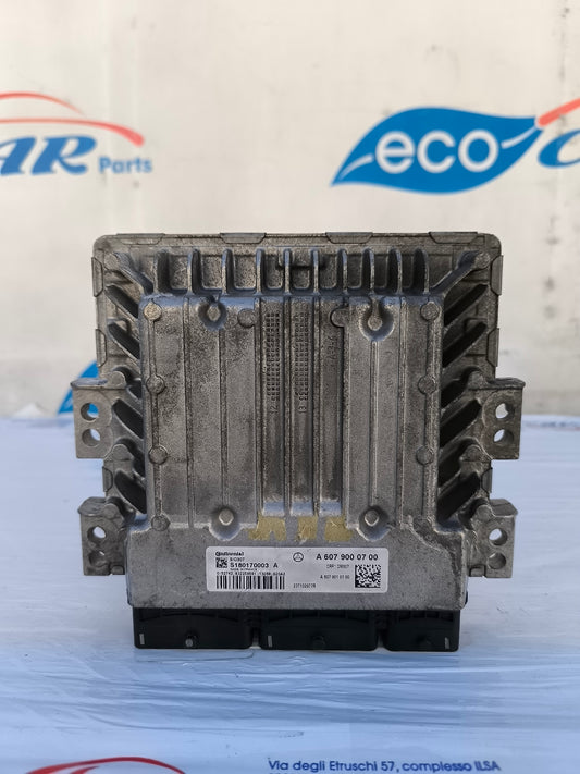 Centralina Motore Mercedes Classe A w176 180 CDI cod: s180170003a sid307 ecoAG5968