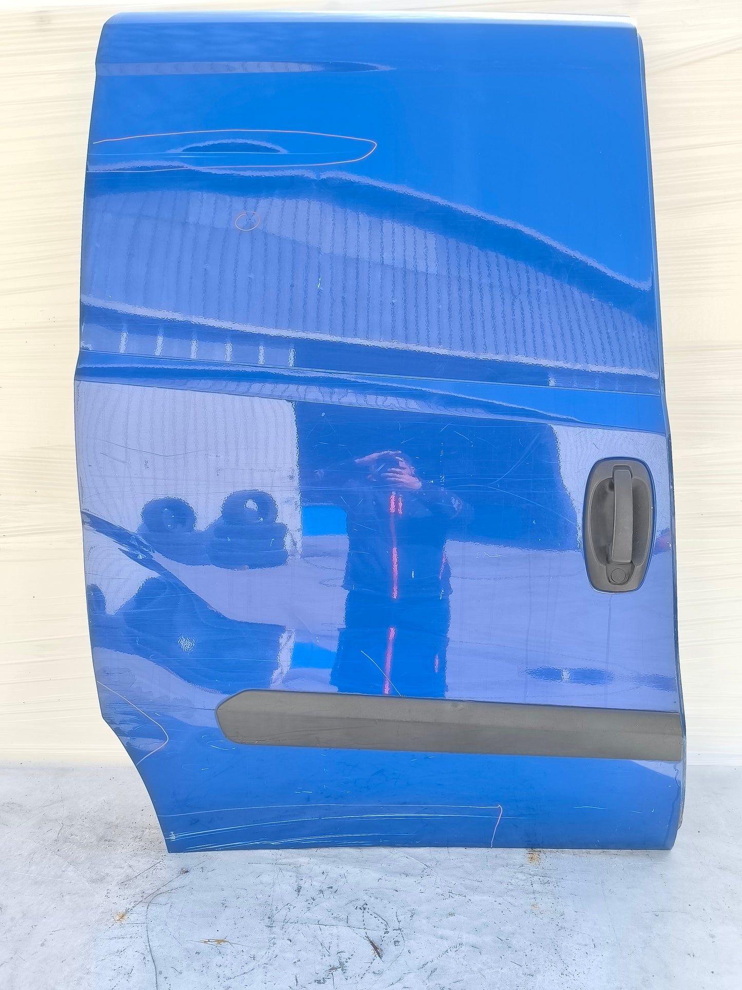 Sportello scorrevole dx blu Fiat Doblò Cargo (263) Restyling anno 2015-2021 ecoAG7937
