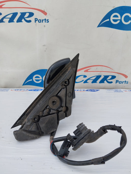 Elektrischer Außenspiegel rechts, schwarz, Audi A3 8P1, Baujahr 2004, 10-adrig, ecoAG5666