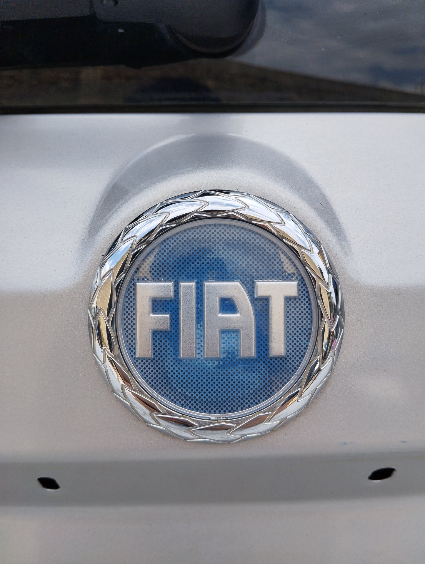 Portellone posteriore grigio argento Fiat Panda 169 ecoAG5476