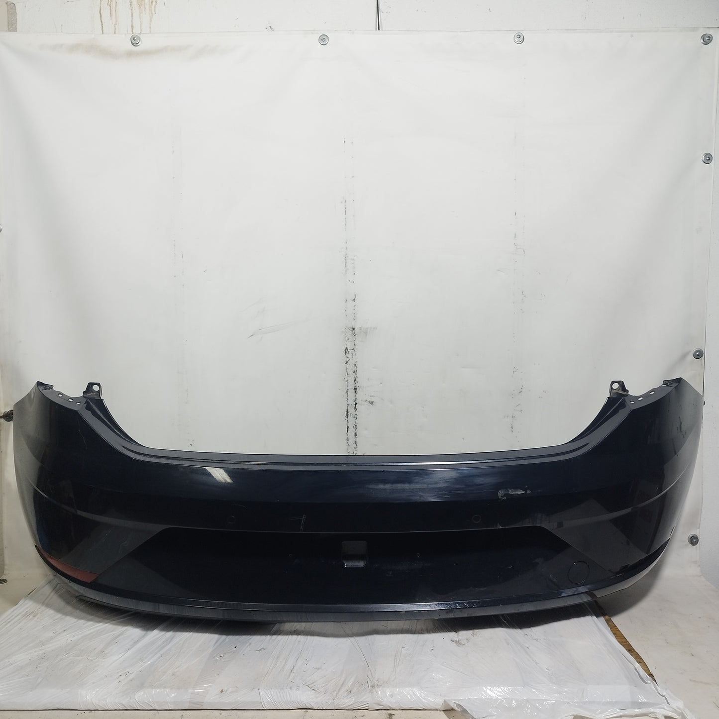 Paraurti posteriore blu scuro Seat Leon 2015 ecoAC15989