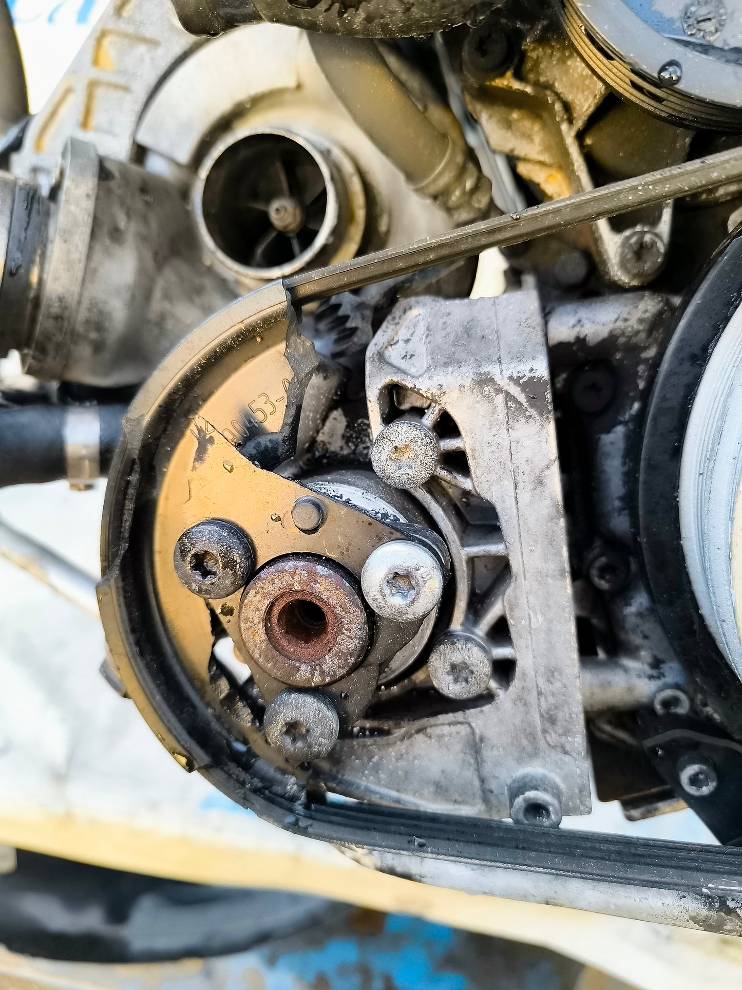 Engine BMW 320 2.0 Td 163cv 2006 code: 204D4 ecoAG5997