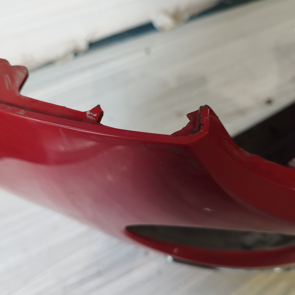 Paraurti anteriore rosso Fiat 500 (312) 2007-2015 ecoAC17639