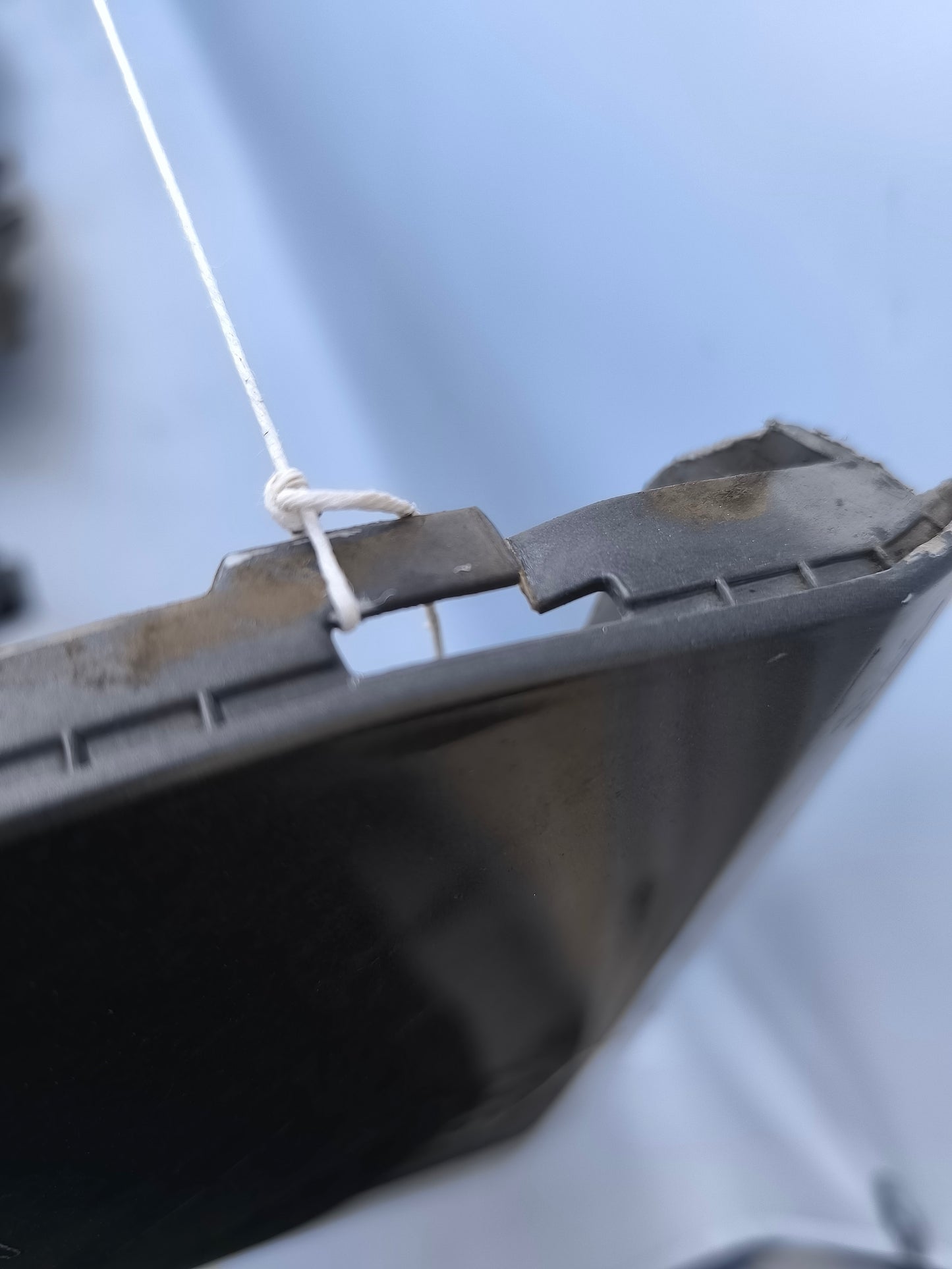 Paraurti anteriore grigio canna di fucile Opel Insignia anno 2010 ecoAG7082