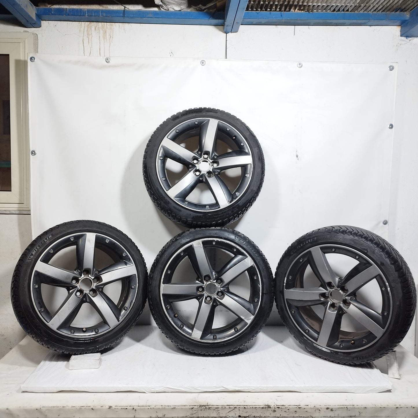 Cerchi in lega con gomme Audi A1 2010-2014 ecoAC14874
