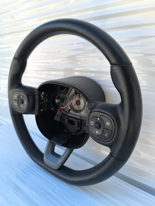 Volante con comandi in pelle Fiat New Panda anno 2015 cod: 34105680B ecoAG8112