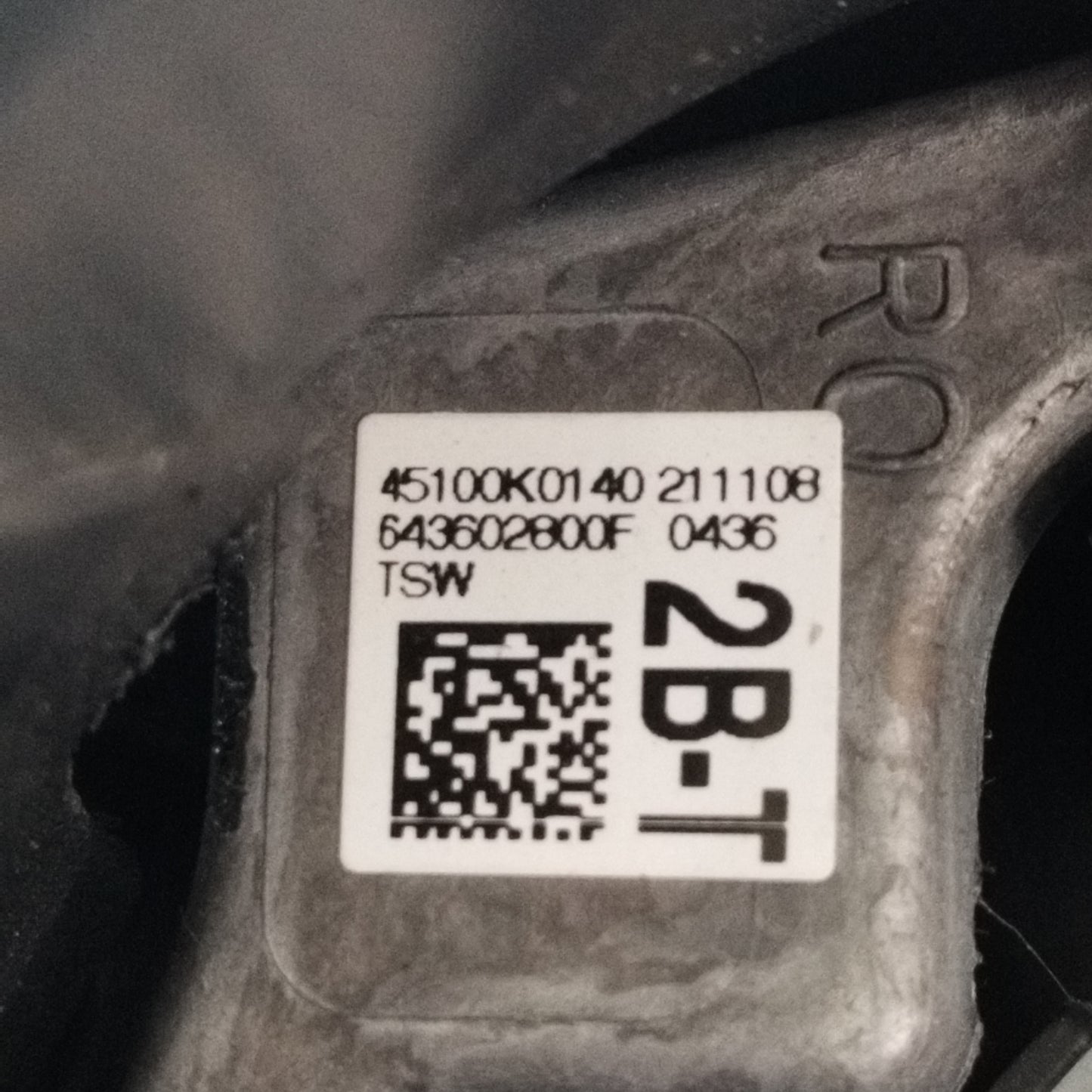 Toyota Yaris Cross 2021 steering wheel Cod: 643602800F ecoAC12007