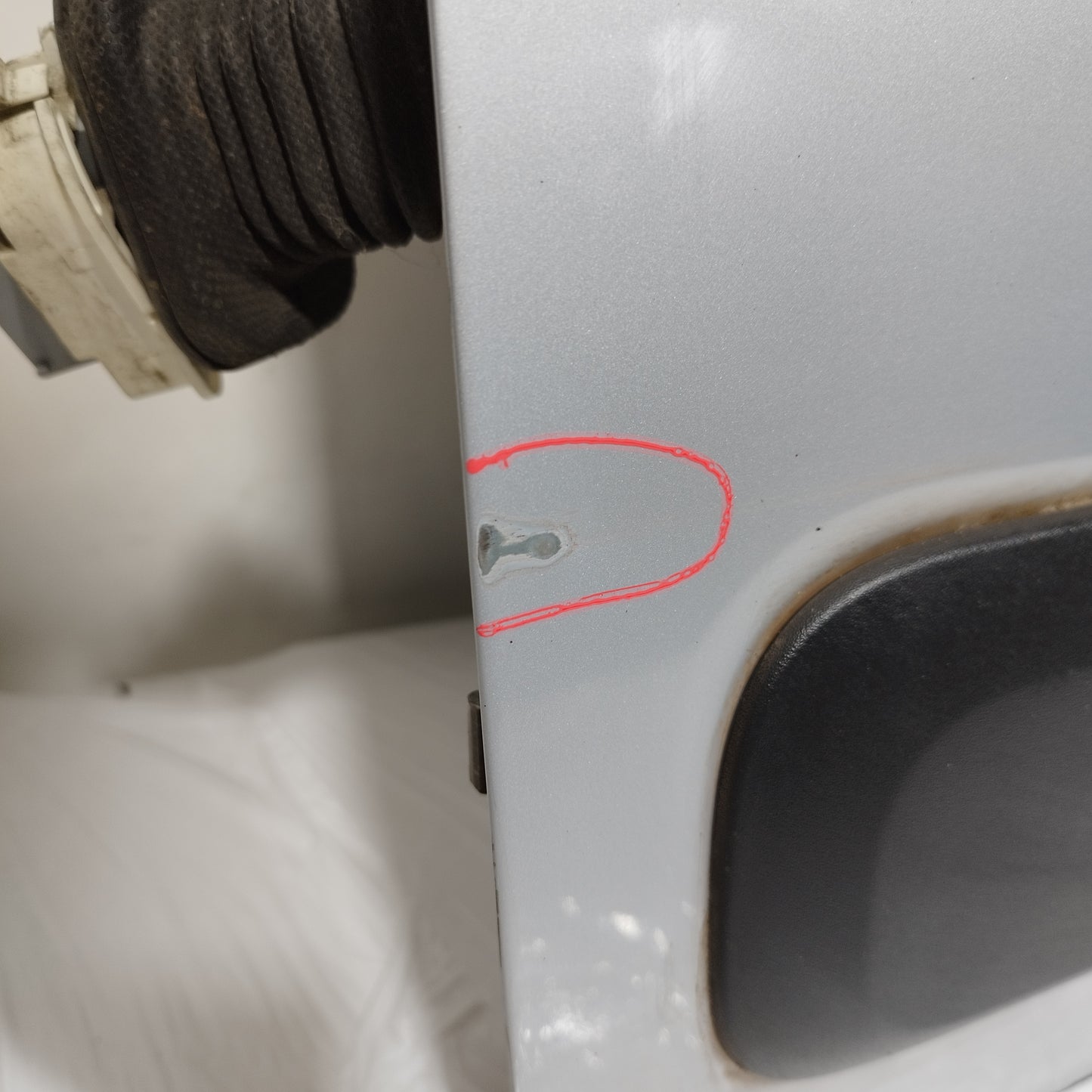 Sportello anteriore sx grigio allegro Fiat New Panda 2015 ecoAC13012