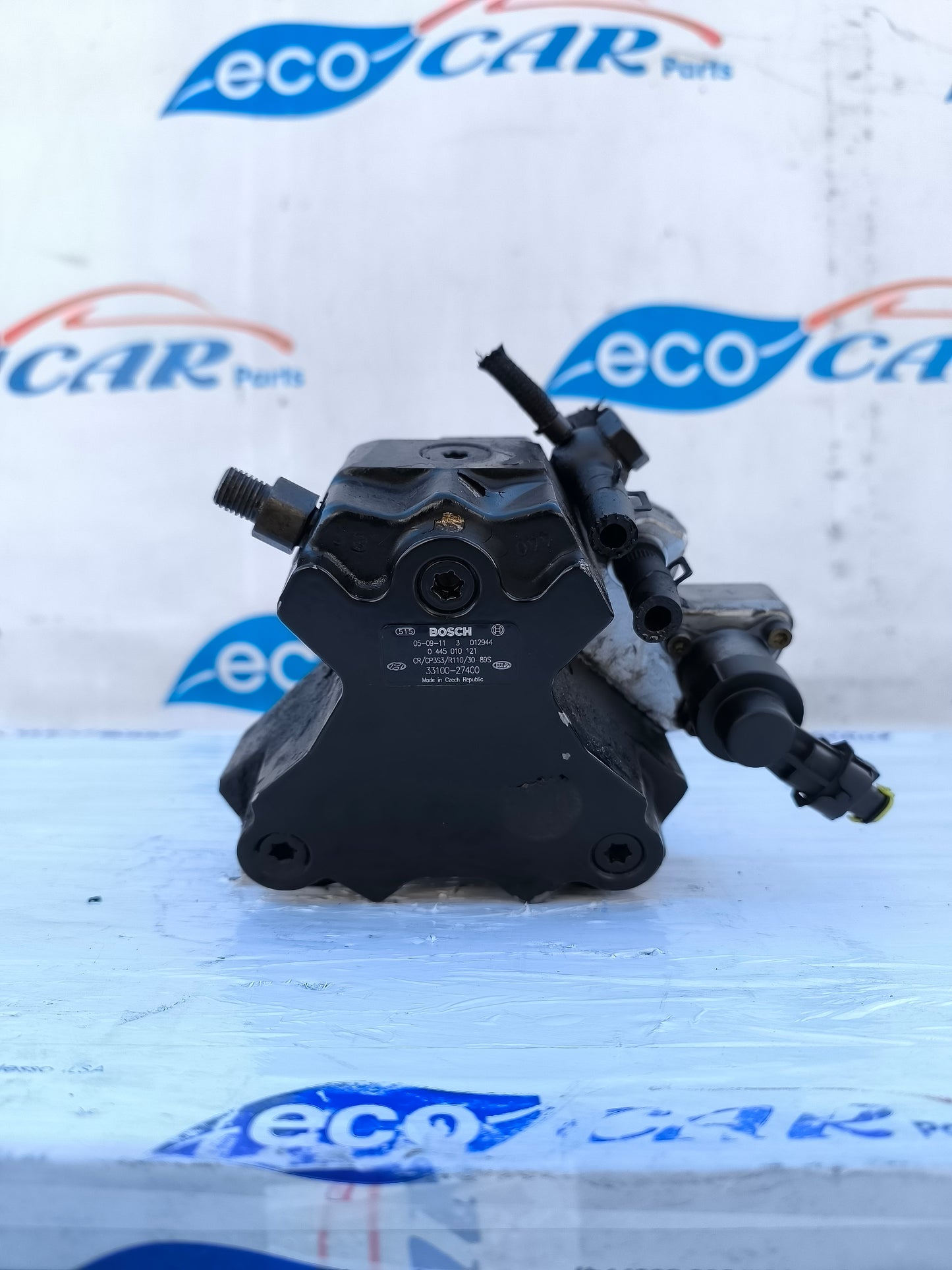 Bosch Common-Rail-Einspritzpumpe für Hyundai Tucson/Santa Fe 2.0 CRDI 114 kW, Baujahr 2006, Teilenummer 0445010121, ecoAG6045