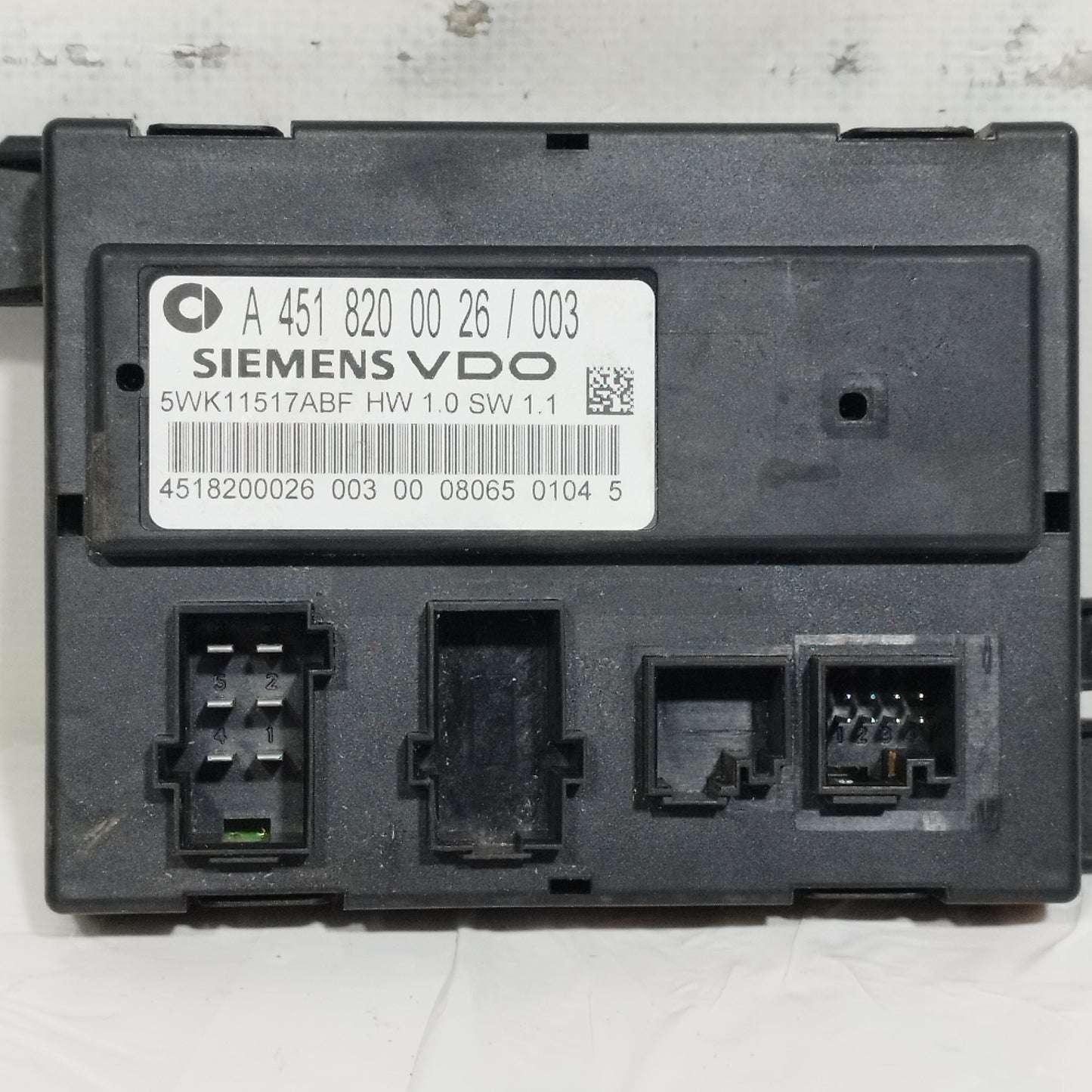 Centralina chiusura centralizzata Smart fortwo 451 2010 cod: A4518200026/003 ecoAC14688