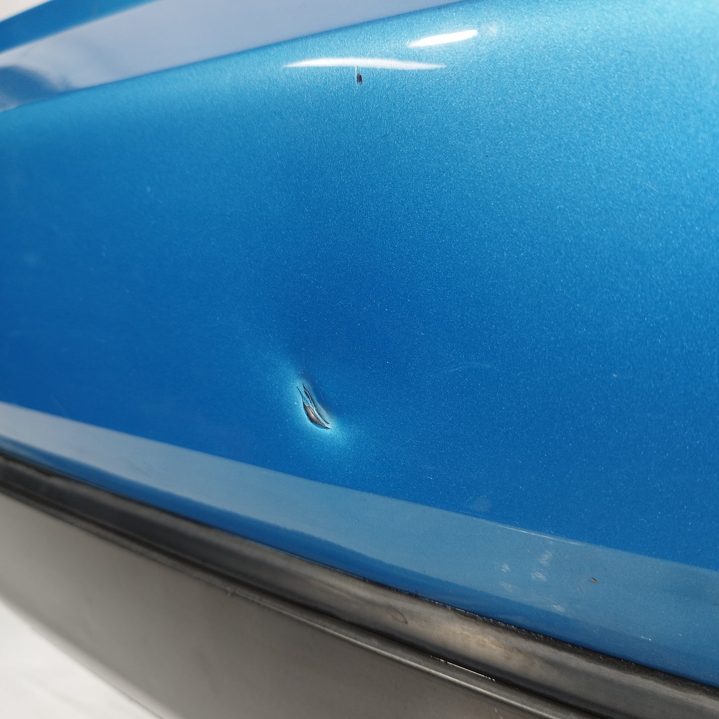 Heckstoßstange blau Chevrolet Matiz 2007 ecoAC14067