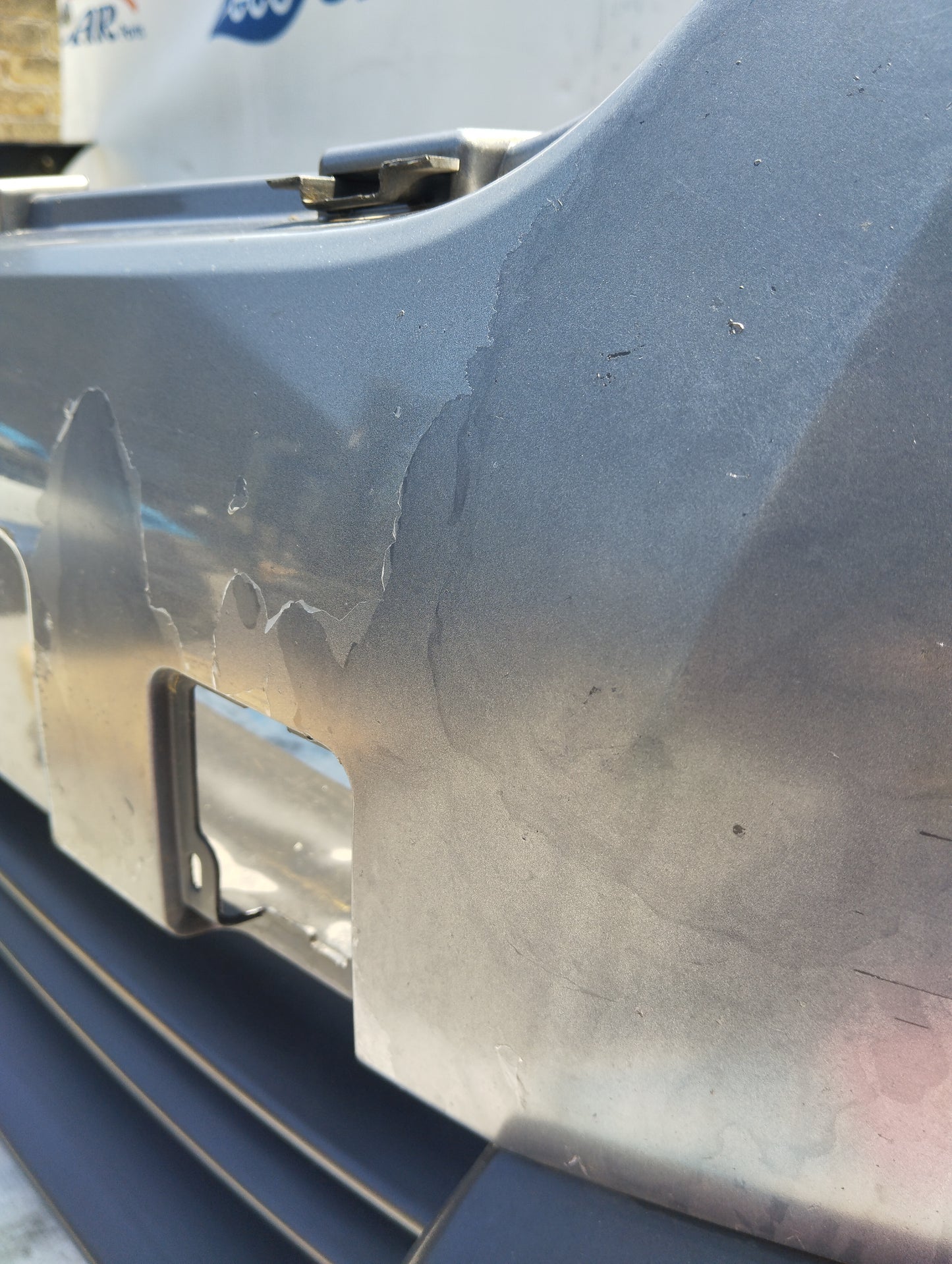 Gunmetal Grey Front Bumper Nissan Qashqai 2008 ecoAG5474