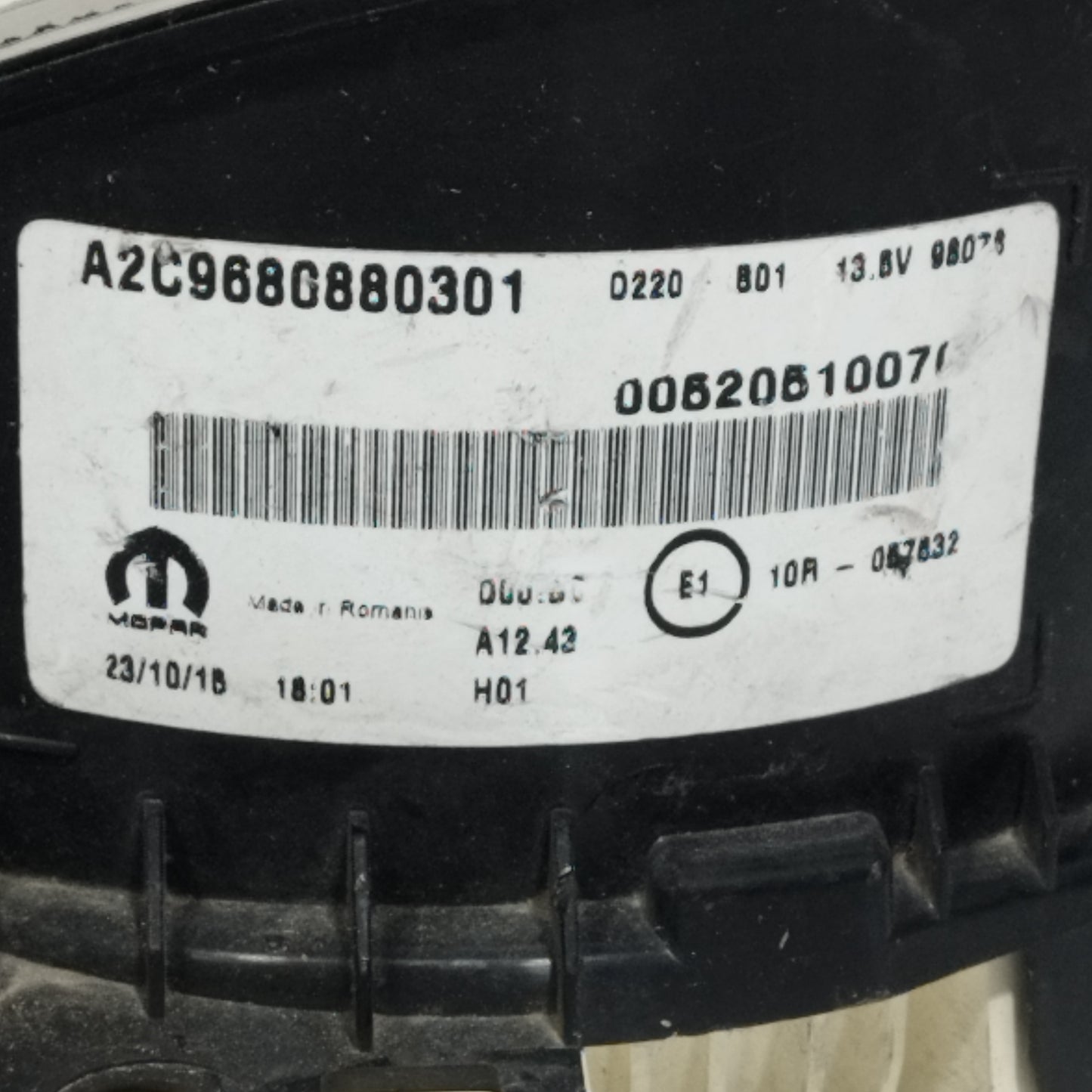 Quadro strumenti Fiat Tipo 1.6 MTJ 2017 cod: a2c9680880301 ecoAC14566