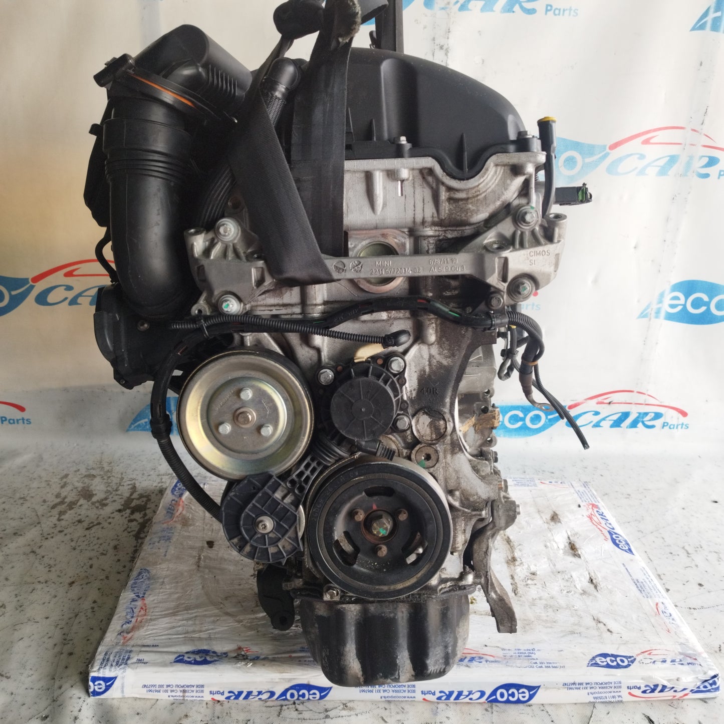 Motore Mini Cooper R55 1.6 B 2008 cod: N12B16A ecoAC9951