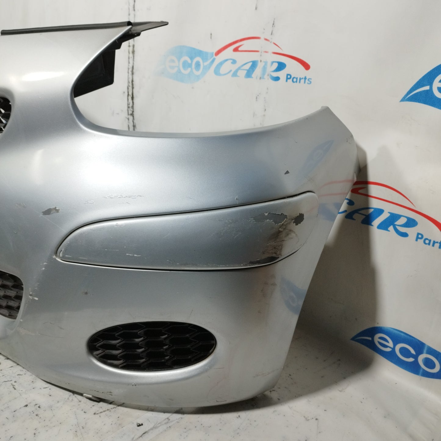 Front Bumper Toyota Aygo 2008 Silver Grey ecoAC8781