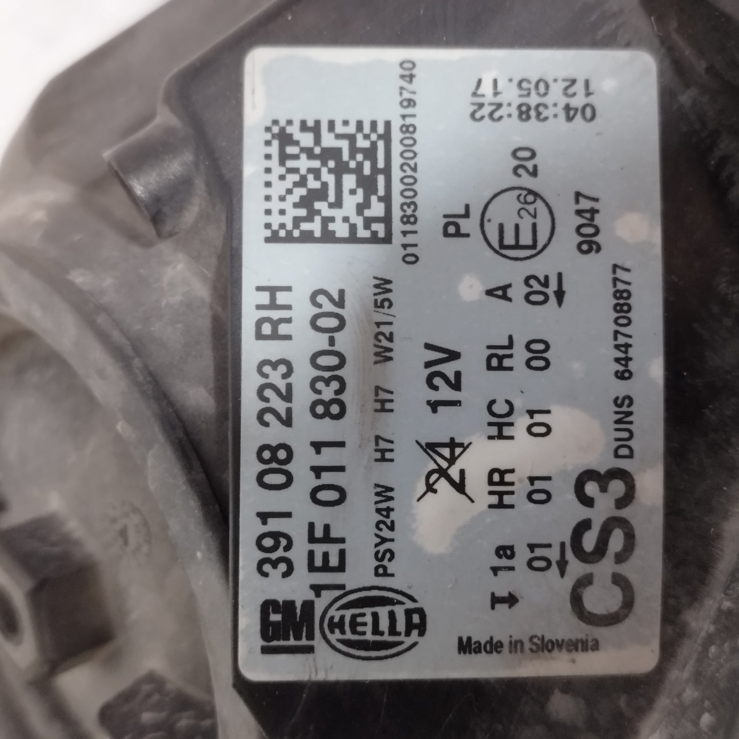 Fanale anteriore dx Opel Corsa E 2017 Cod: 1EF011830-02 ecoAC13669