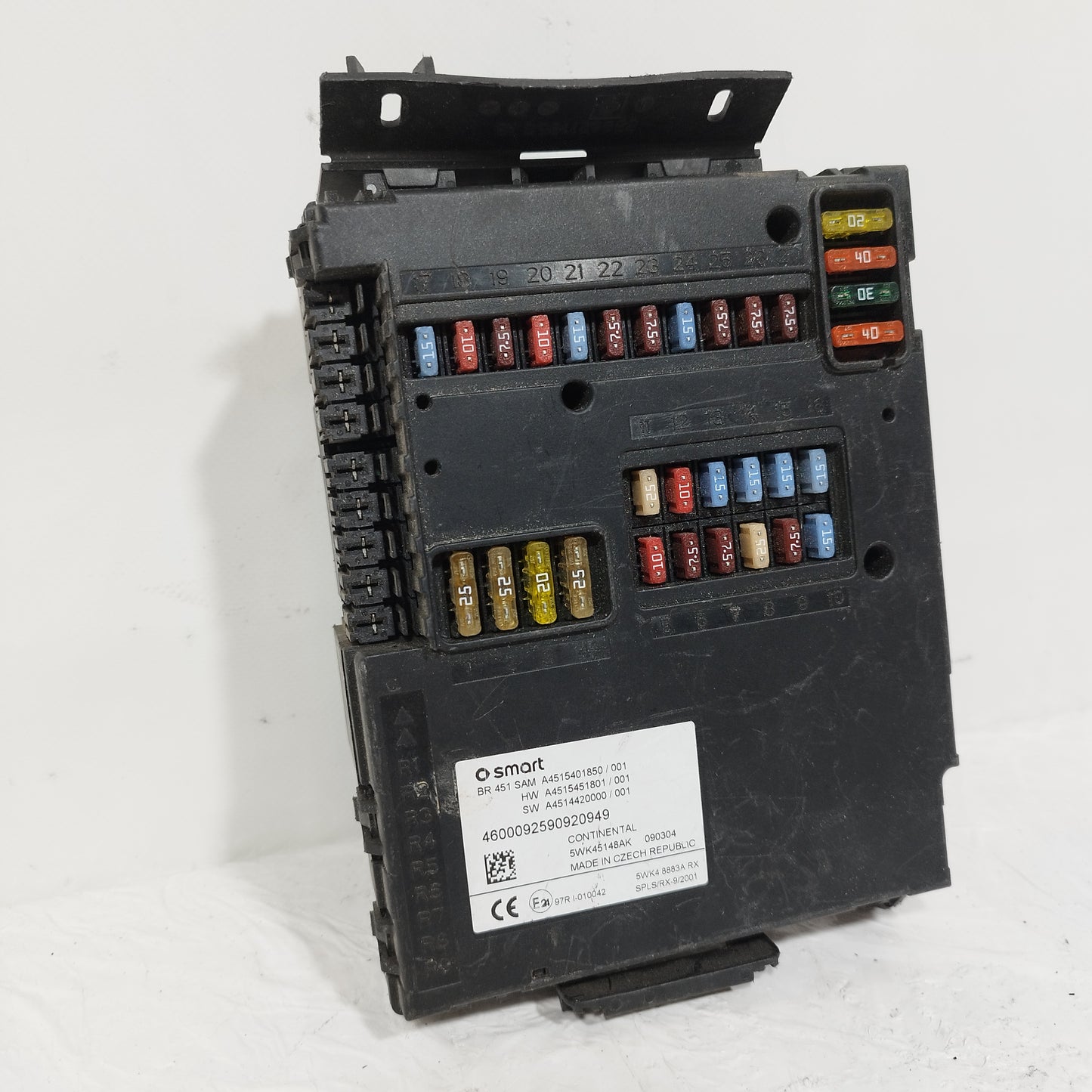 Steuergerät BSM Smart 451 1.0B 2010 Code: A4515401850/001 ecoAC12507