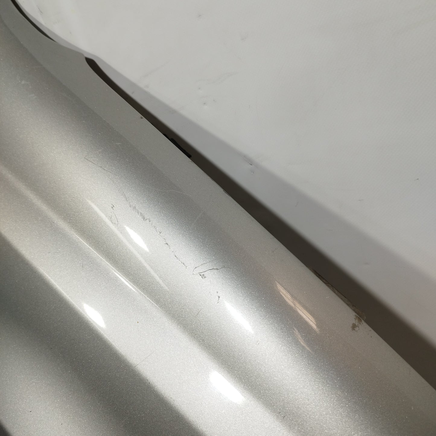 Rechter, silbergrauer Kotflügel für Fiat Panda 2008 ecoAC733