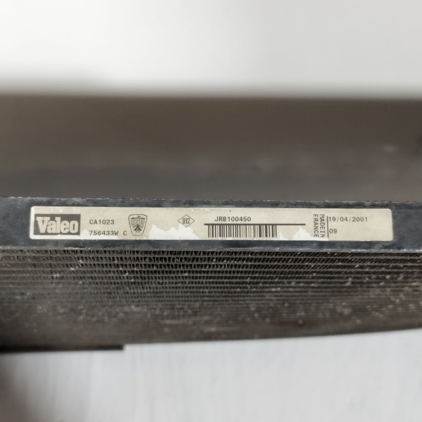 Klimaanlagenkühler MG F 1.8 B 2001 Code: jrb100450 ecoAC12376