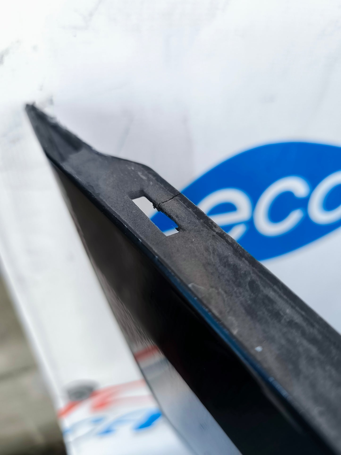 Schwarze Heckstoßstange Audi A4 B8 2010 Limousine ecoAG5753