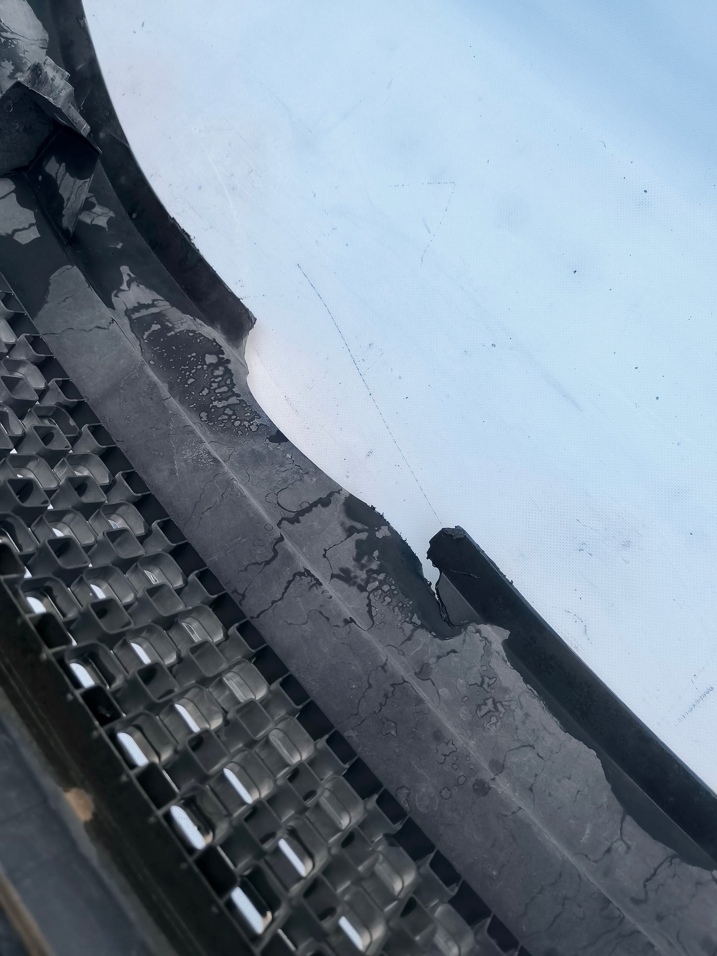 Paraurti anteriore nero Ford Fusion anno 2007 ecoAG7225