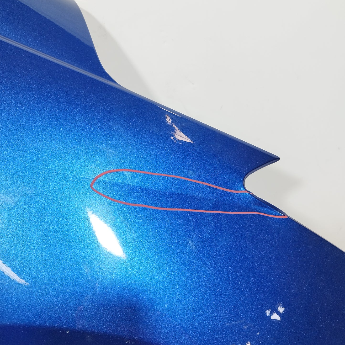 Lamierato anteriore blu elettrico Suzuki Swift 2013 ecoAC13036