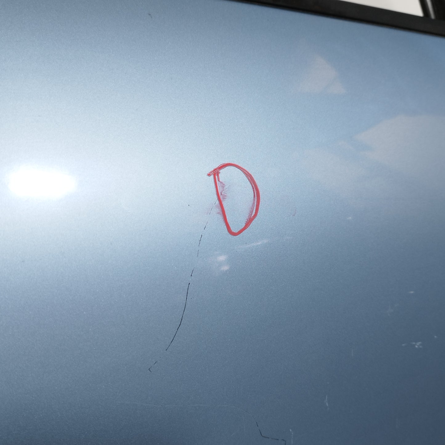 Sportello anteriore dx Celeste Citroen C4 Grand Picasso 2013 ecoAC13736