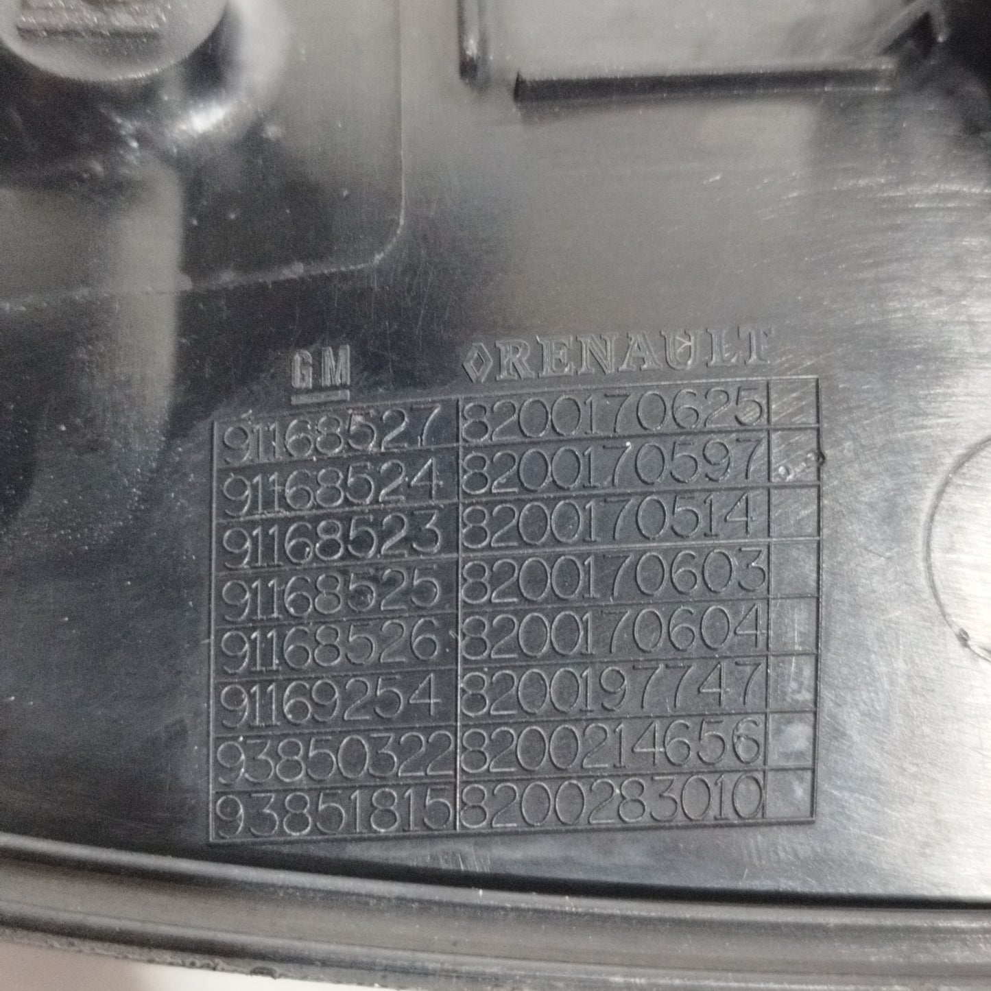 Front right external handle Renault Trafic 2008 8200170625 ecoAC8653